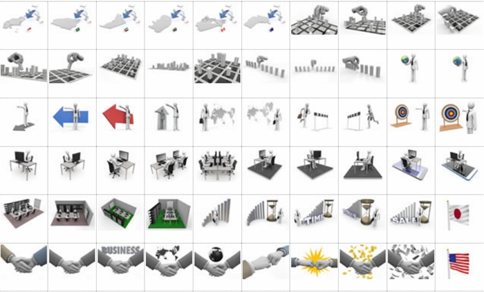 ビジネス用パワーポイント素材イラストの無料ダウンロードサイト